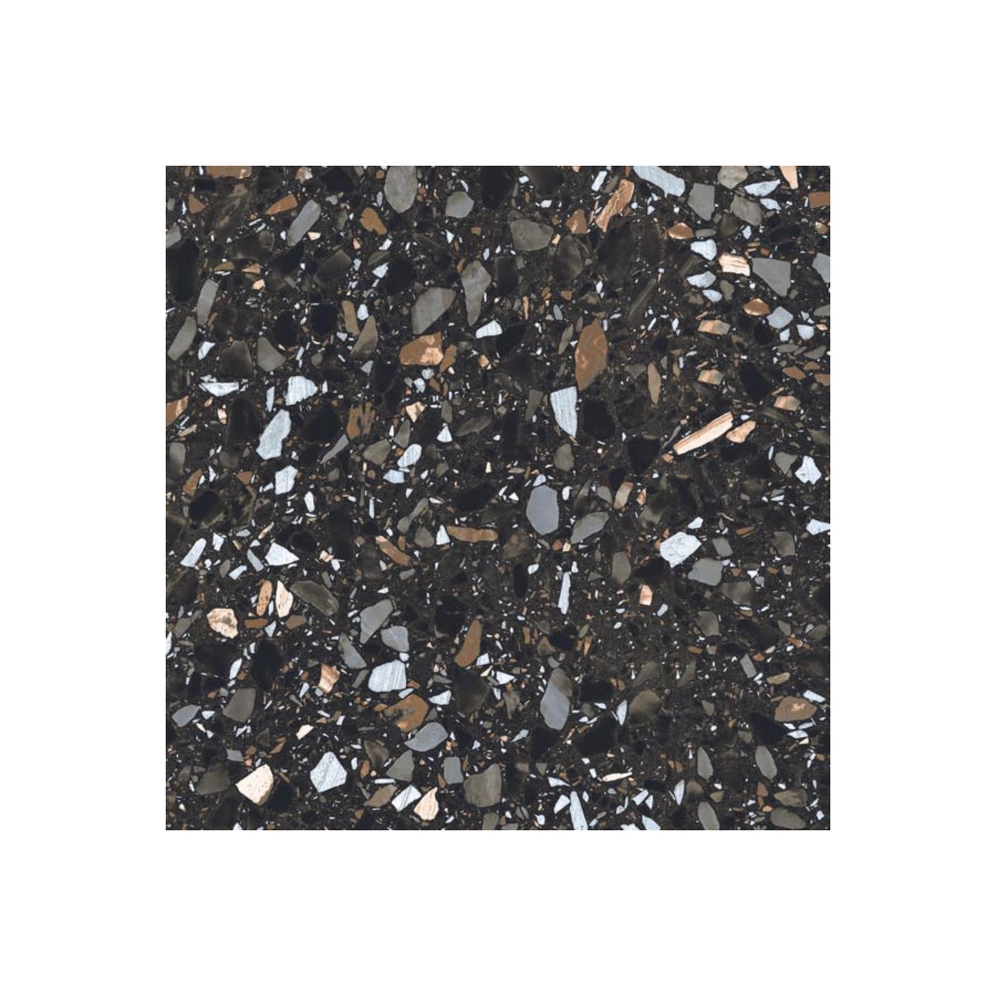 24" x 48" Terrazzo Americana Matte Porcelain Floor and Wall Tile