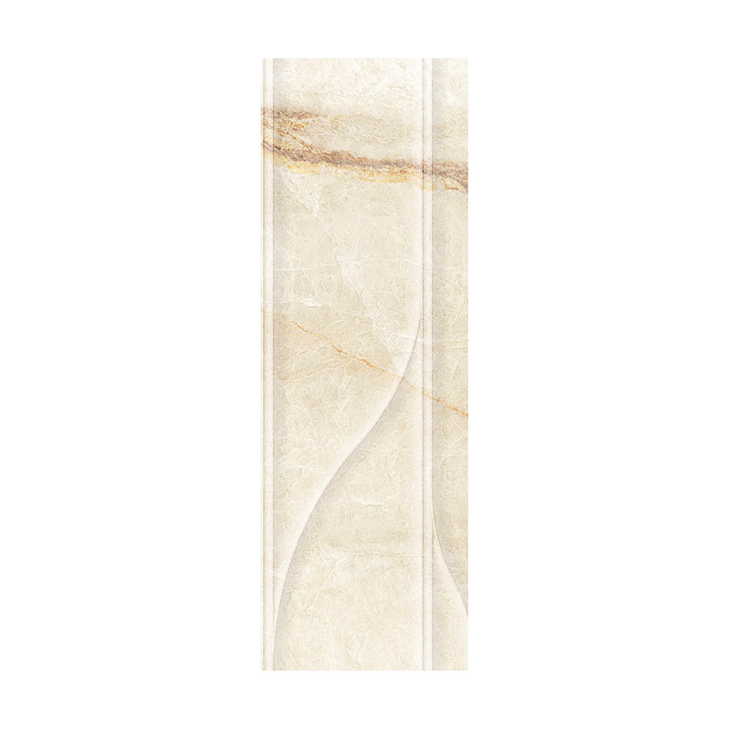 12"x 24" Spanish Solario Onyx Marble Look Matte Porcelain Floor and Wall Tile