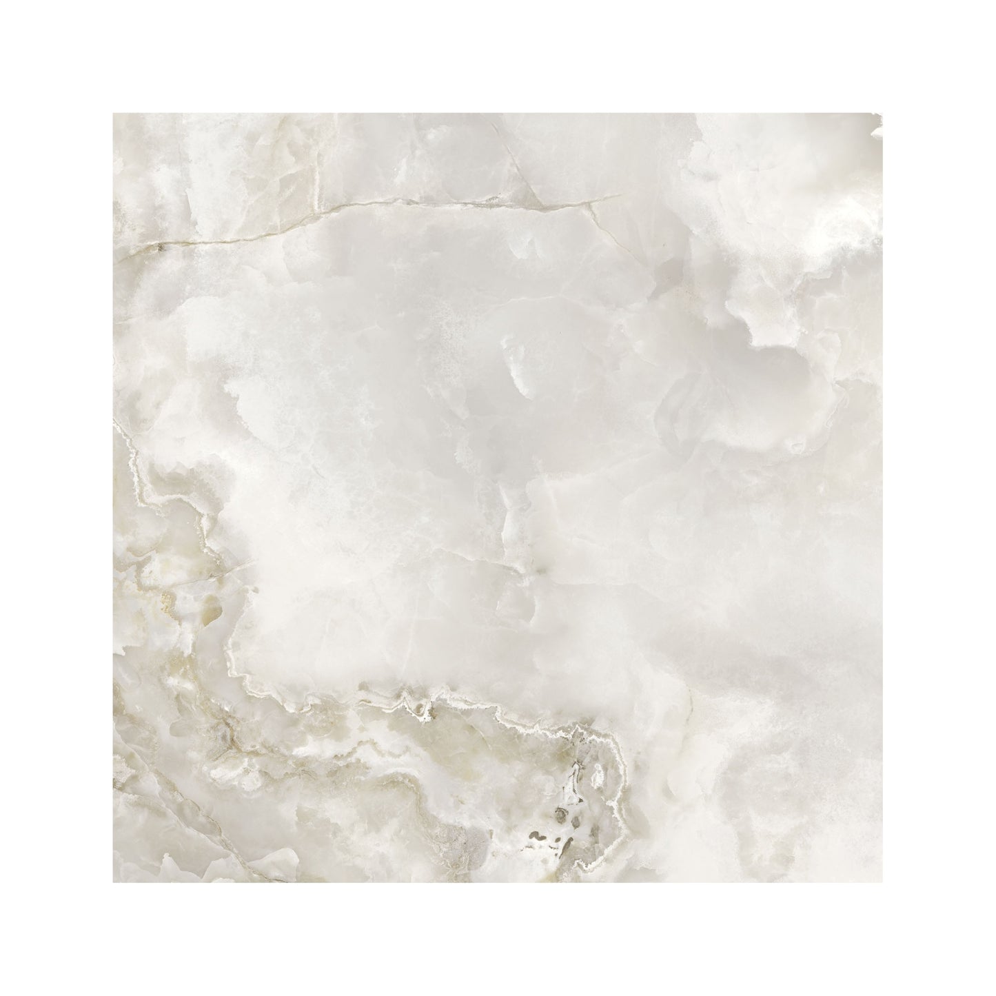 24" x 48" Italian Onyx Marble Look Porcelain Floor and Wall Tile