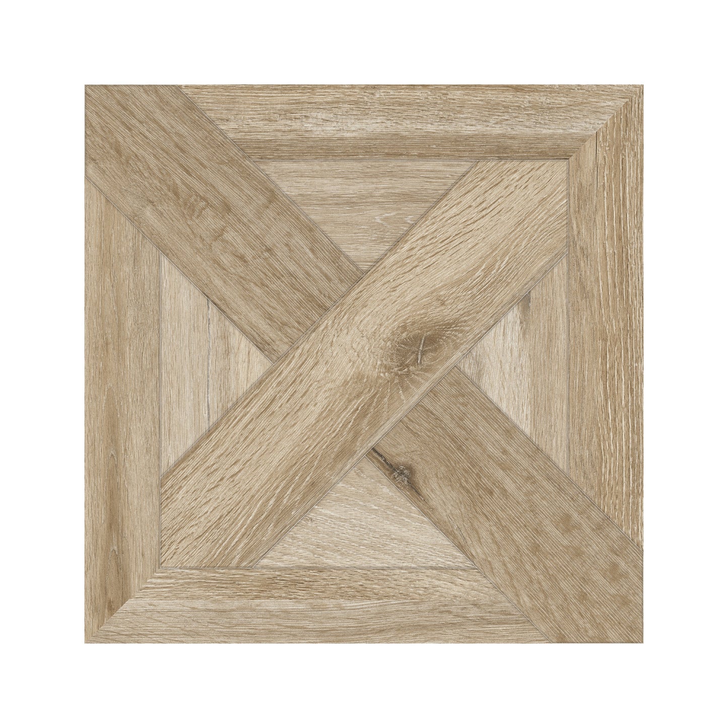 24” x 24” Spanish Arborix Matte Wood Look Porcelain Floor and Wall Tile