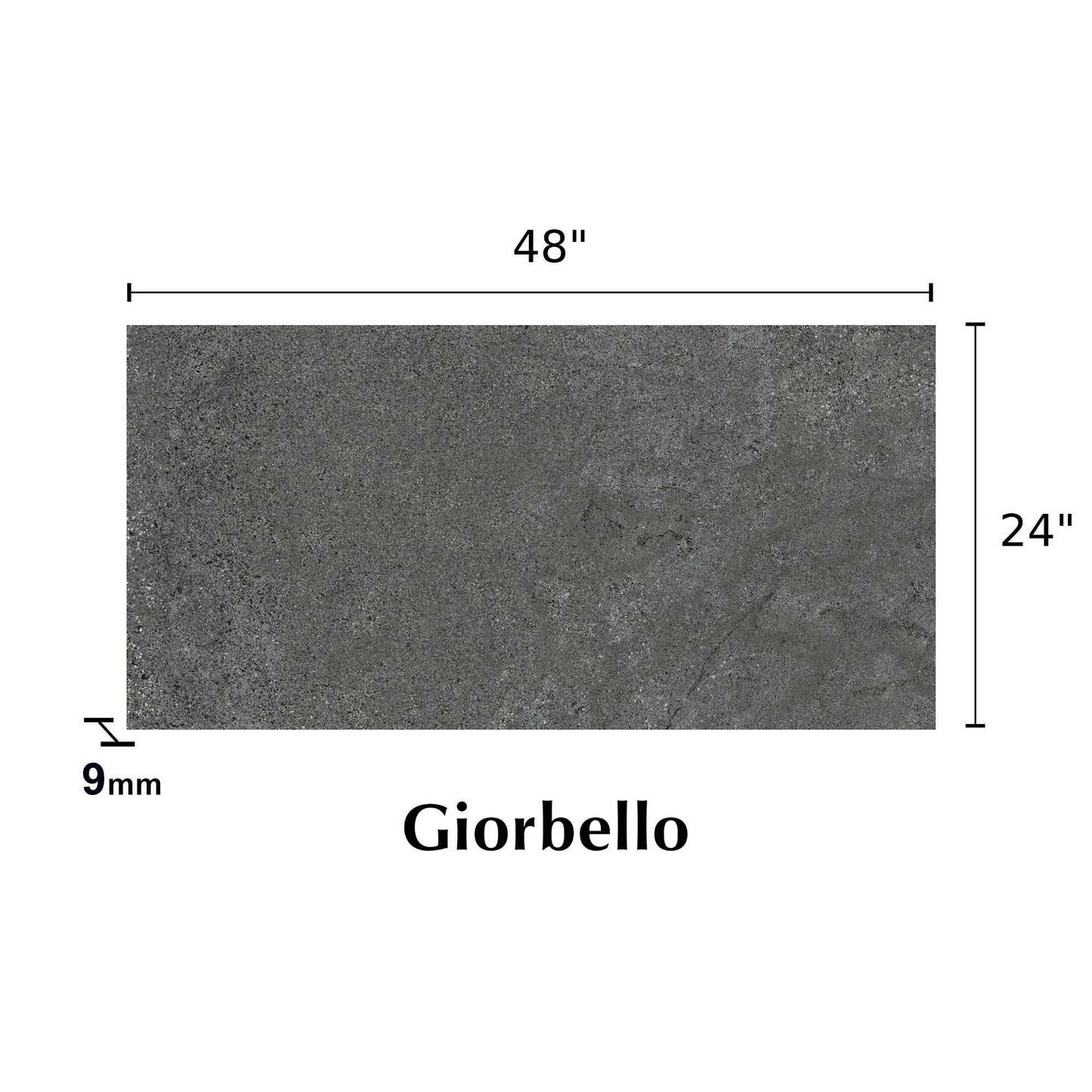 24" x 48" Italian Metalia Porcelain Floor and Wall Tile