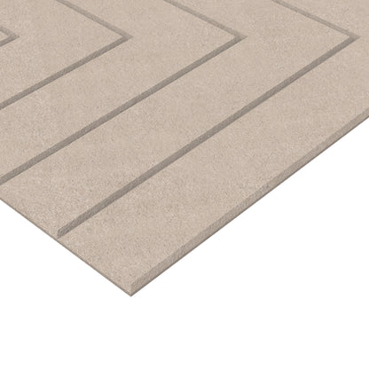 24” x 24” PET 3D Acoustic Felt Wall Panel (8 PCS, 30.9 Sq. Ft./Case)