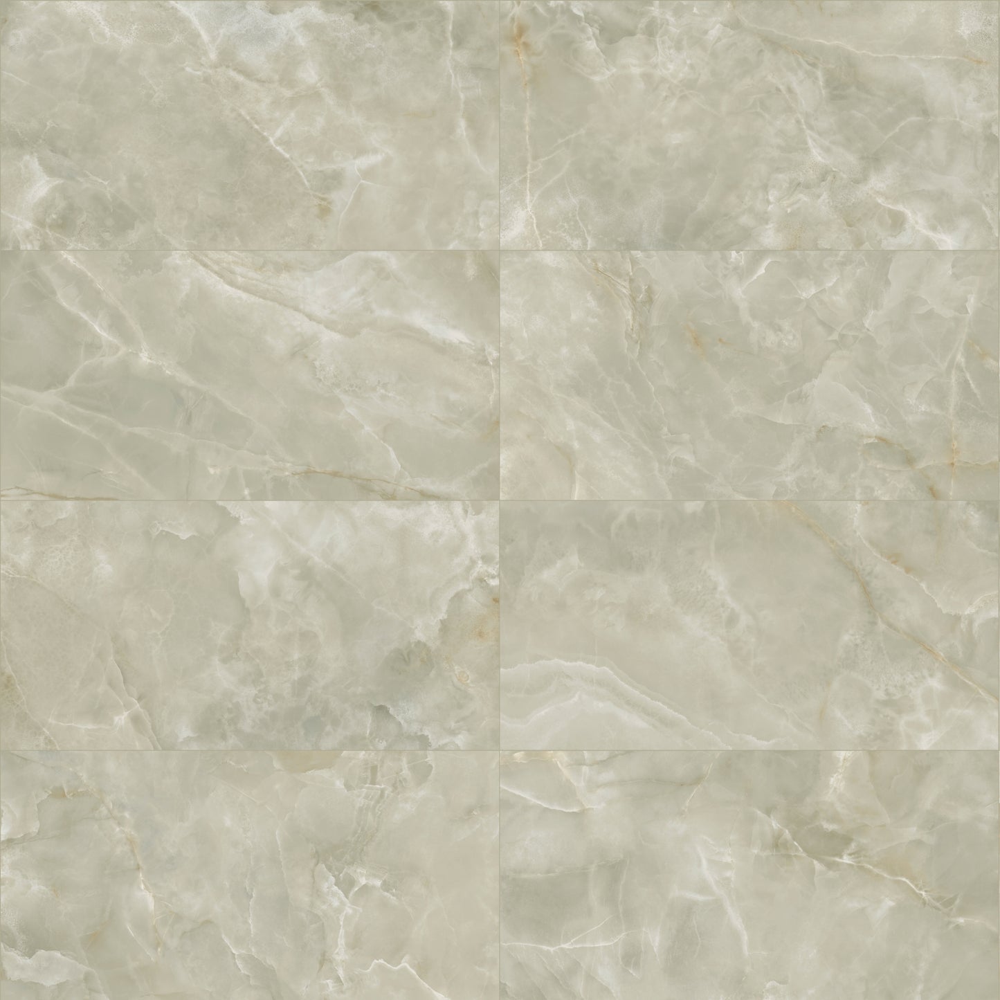 24" x 48" Italian Onyx Matte Marble Look Porcelain Floor and Wall Tile