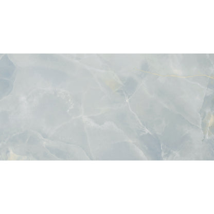 24" x 48" Italian Onyx Matte Marble Look Porcelain Floor and Wall Tile