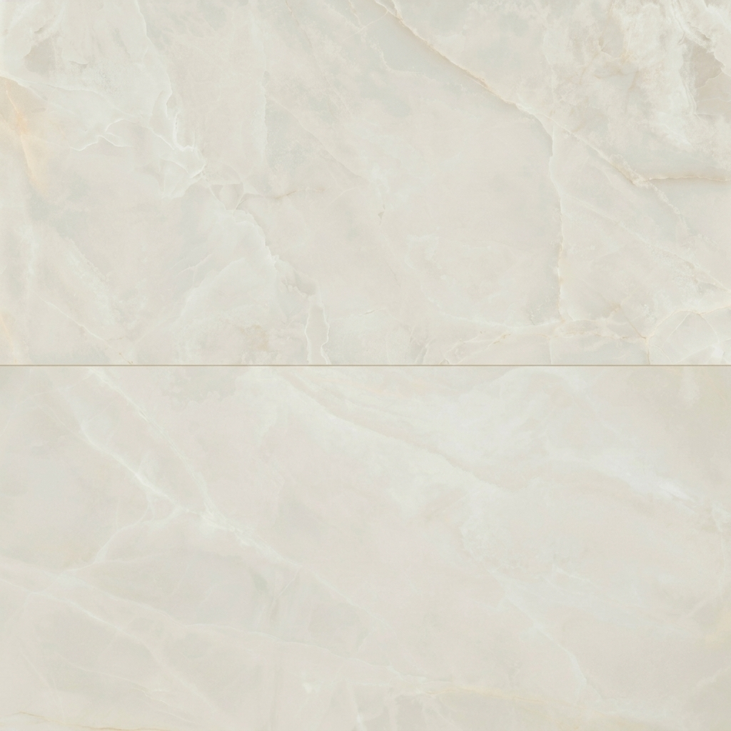 24" x 48" Italian Onyx Matte Marble Look Porcelain Floor and Wall Tile