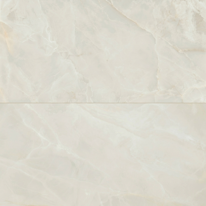 24" x 48" Italian Onyx Matte Marble Look Porcelain Floor and Wall Tile