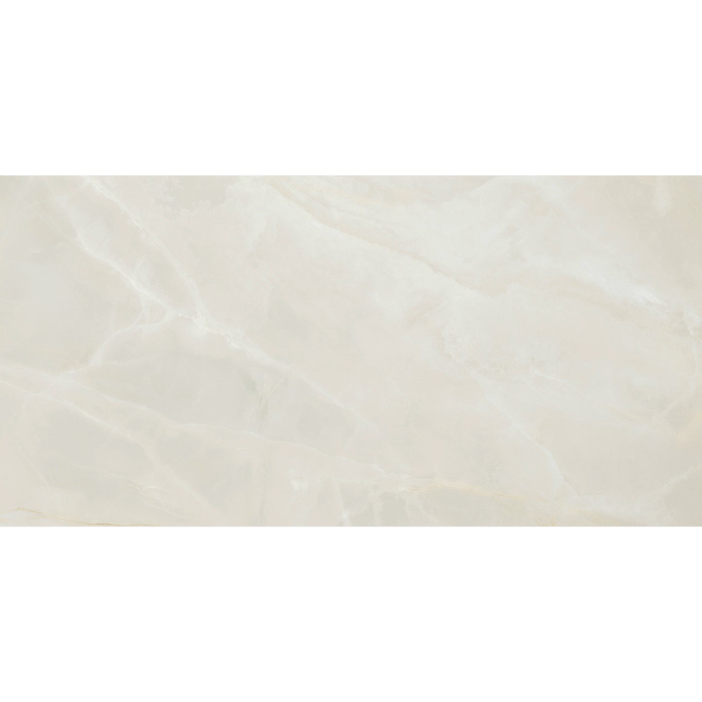24" x 48" Italian Onyx Matte Marble Look Porcelain Floor and Wall Tile