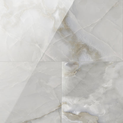 24" x 48" American Onyx Marble Look Porcelain Floor and Wall Tile