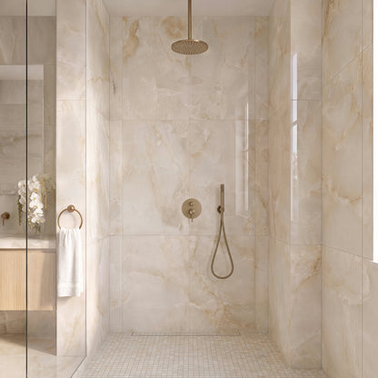 24" x 48" American Onyx Marble Look Porcelain Floor and Wall Tile