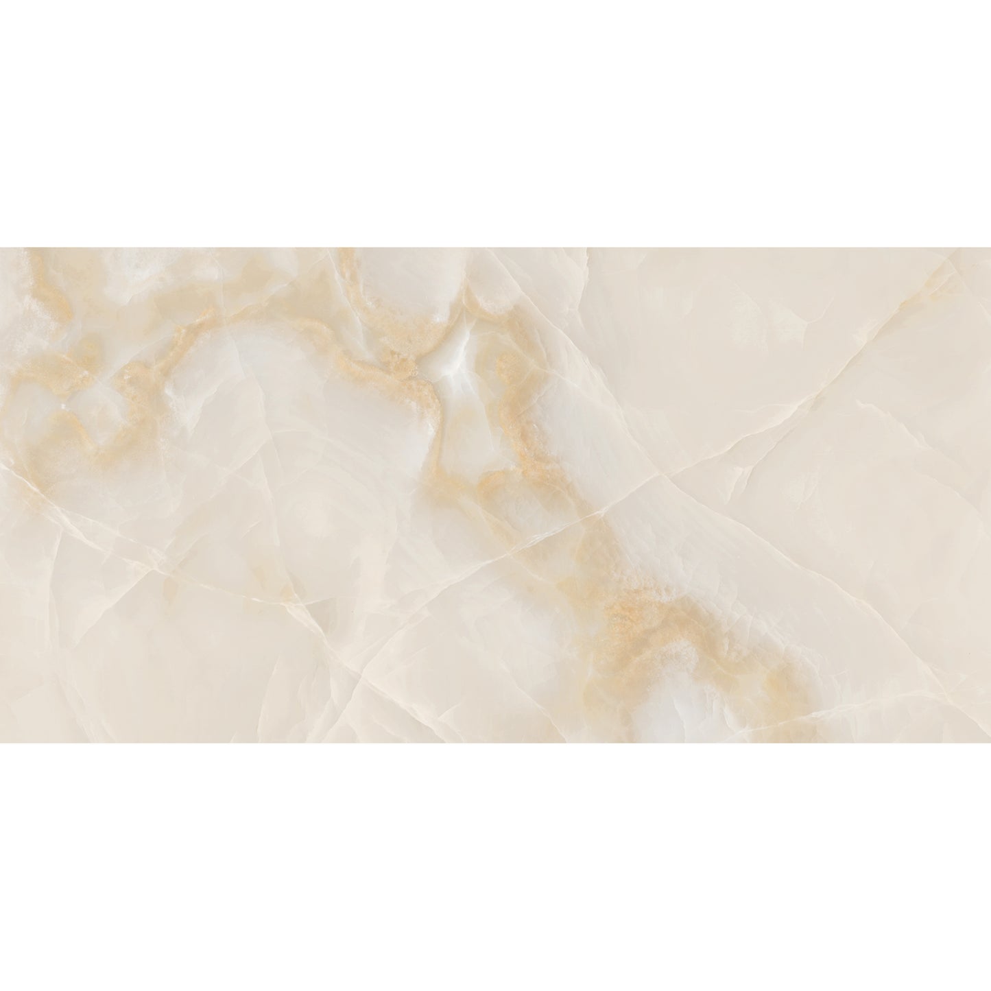 24" x 48" American Onyx Marble Look Porcelain Floor and Wall Tile