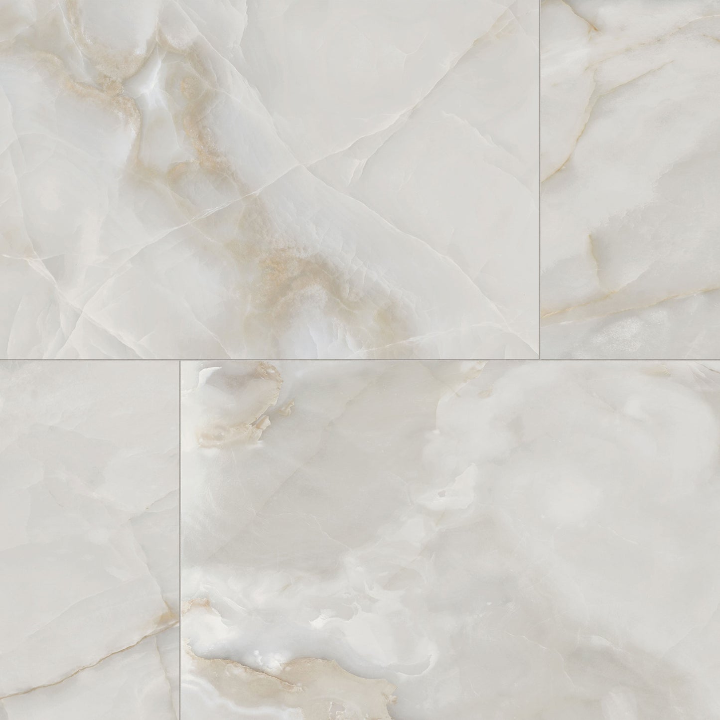 24" x 48" American Onyx Marble Look Matte Porcelain Floor and Wall Tile