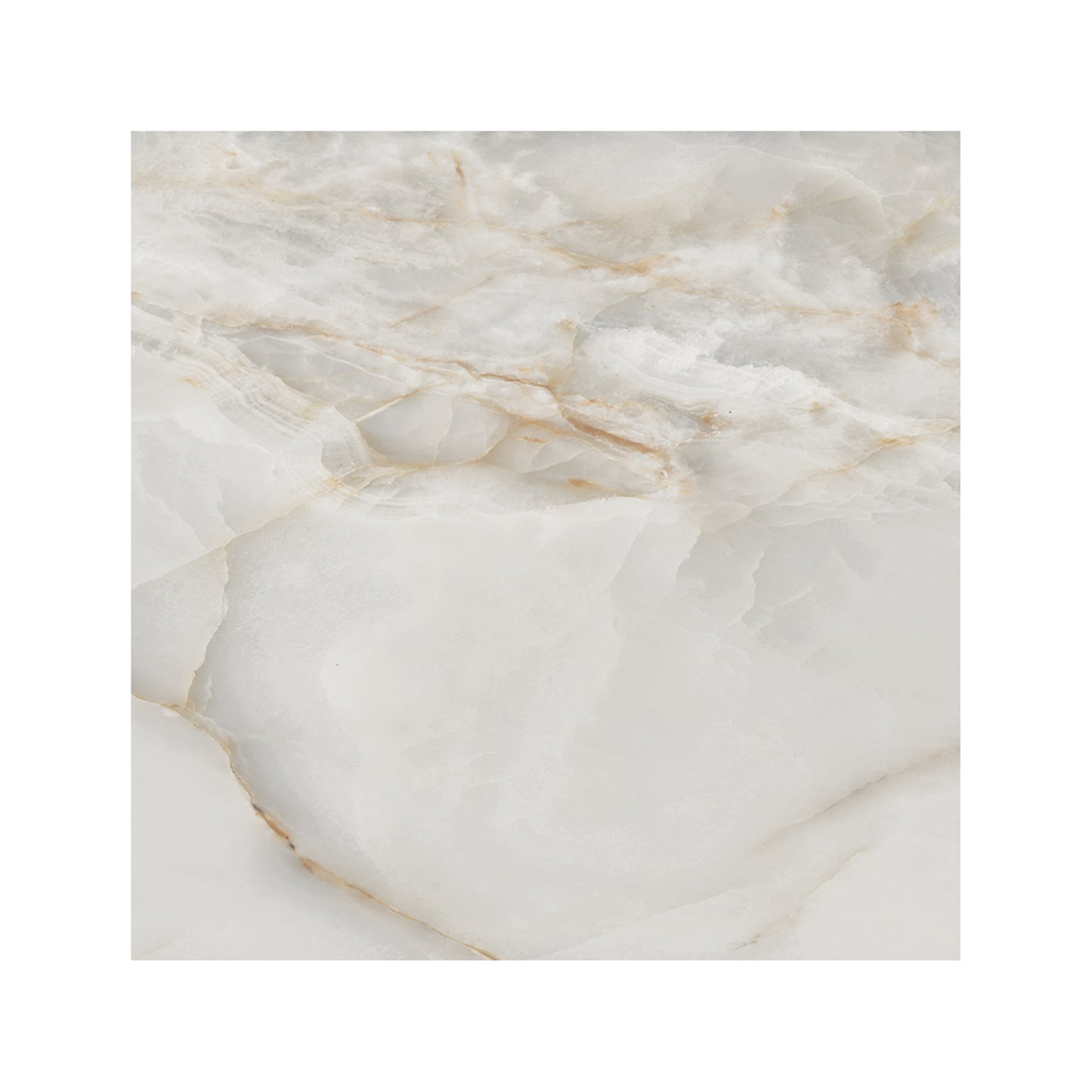 24" x 48" American Onyx Marble Look Matte Porcelain Floor and Wall Tile