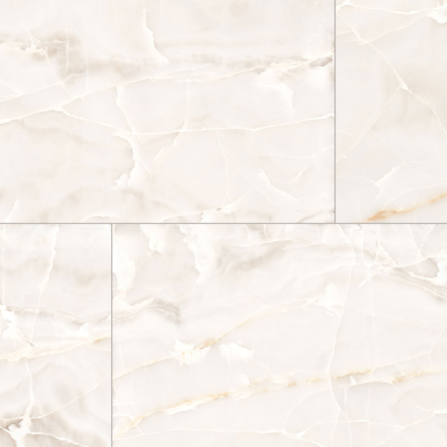 24" x 48" American Onyx Marble Look Matte Porcelain Floor and Wall Tile
