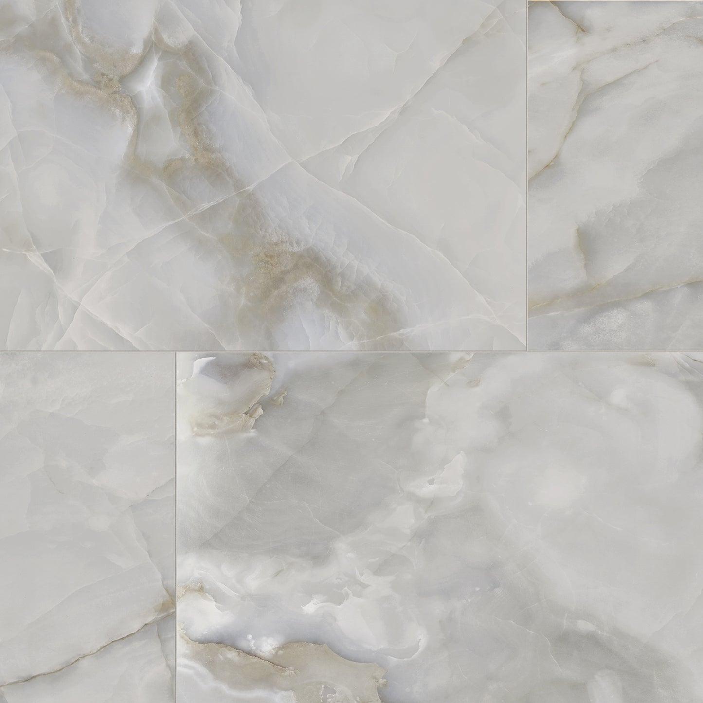 24" x 48" American Onyx Marble Look Porcelain Floor and Wall Tile