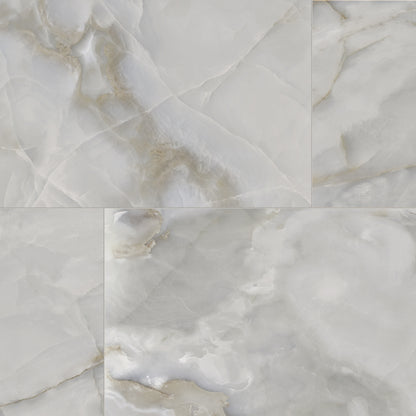 24" x 48" American Onyx Marble Look Porcelain Floor and Wall Tile