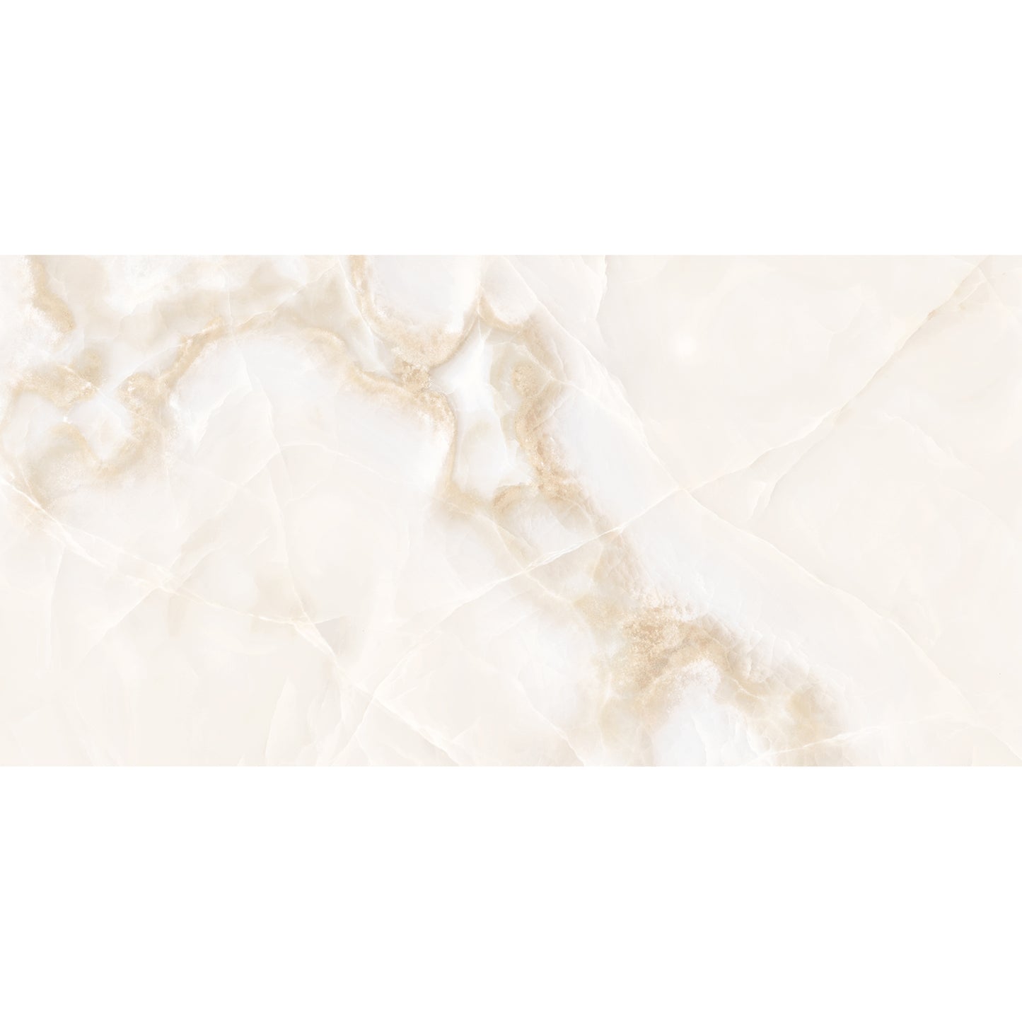 24" x 48" American Onyx Marble Look Matte Porcelain Floor and Wall Tile