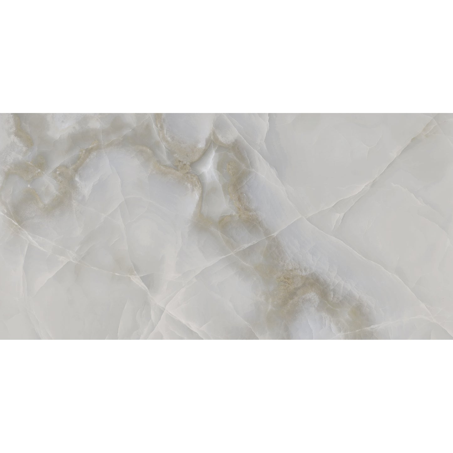 24" x 48" American Onyx Marble Look Porcelain Floor and Wall Tile
