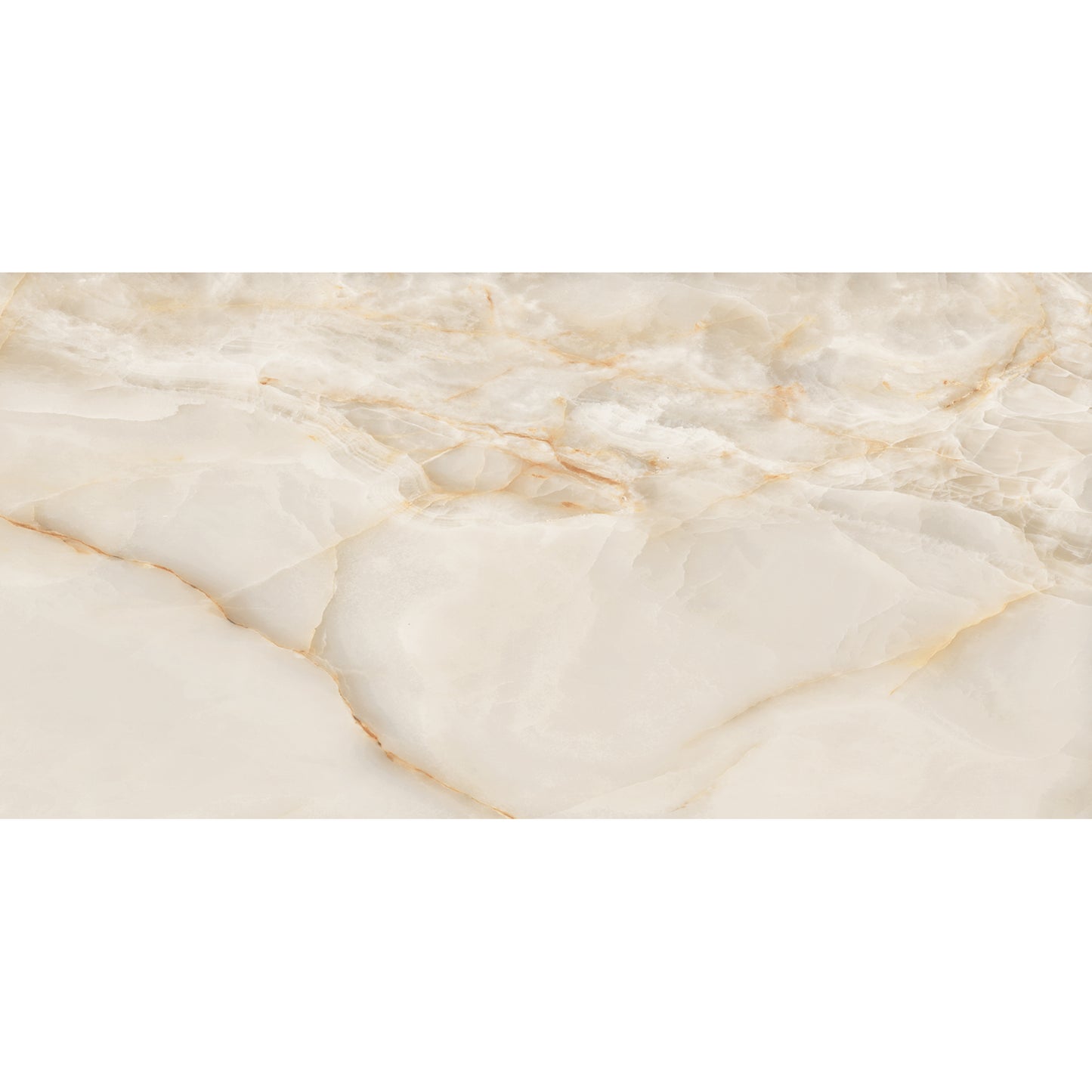 24" x 48" American Onyx Marble Look Matte Porcelain Floor and Wall Tile