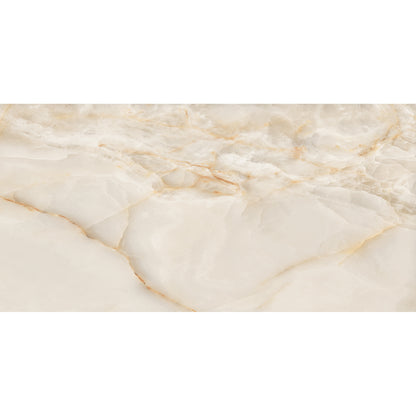 24" x 48" American Onyx Marble Look Matte Porcelain Floor and Wall Tile