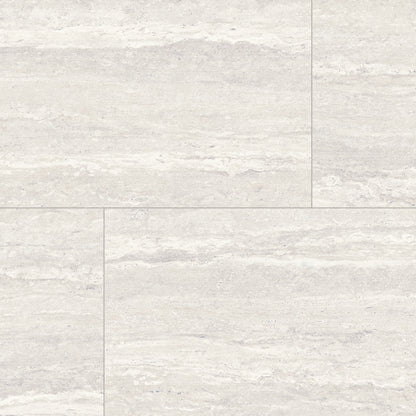 24" x 48" American Travertine Chiseled Porcelain Wall Tile