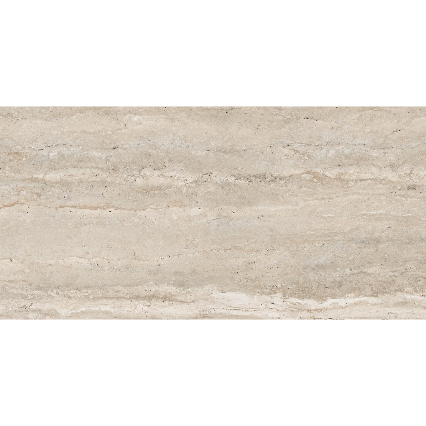24" x 48" American Travertine Matte Porcelain Floor and Wall Tile