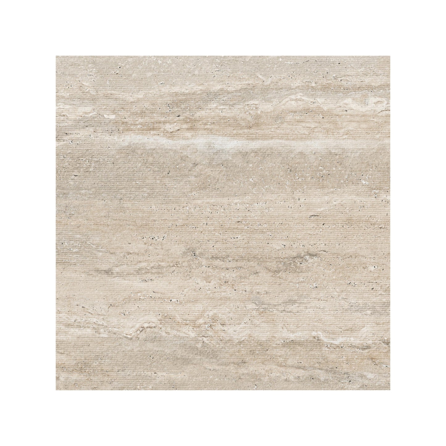 24" x 48" American Travertine Chiseled Porcelain Wall Tile