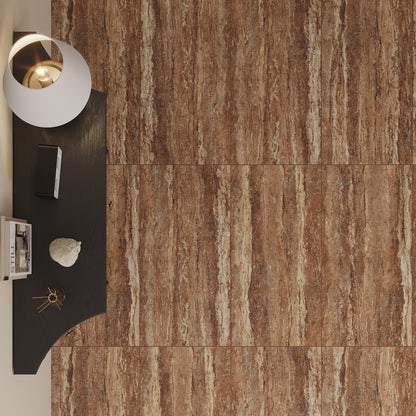 24" x 48" American Travertine Matte Porcelain Floor and Wall Tile