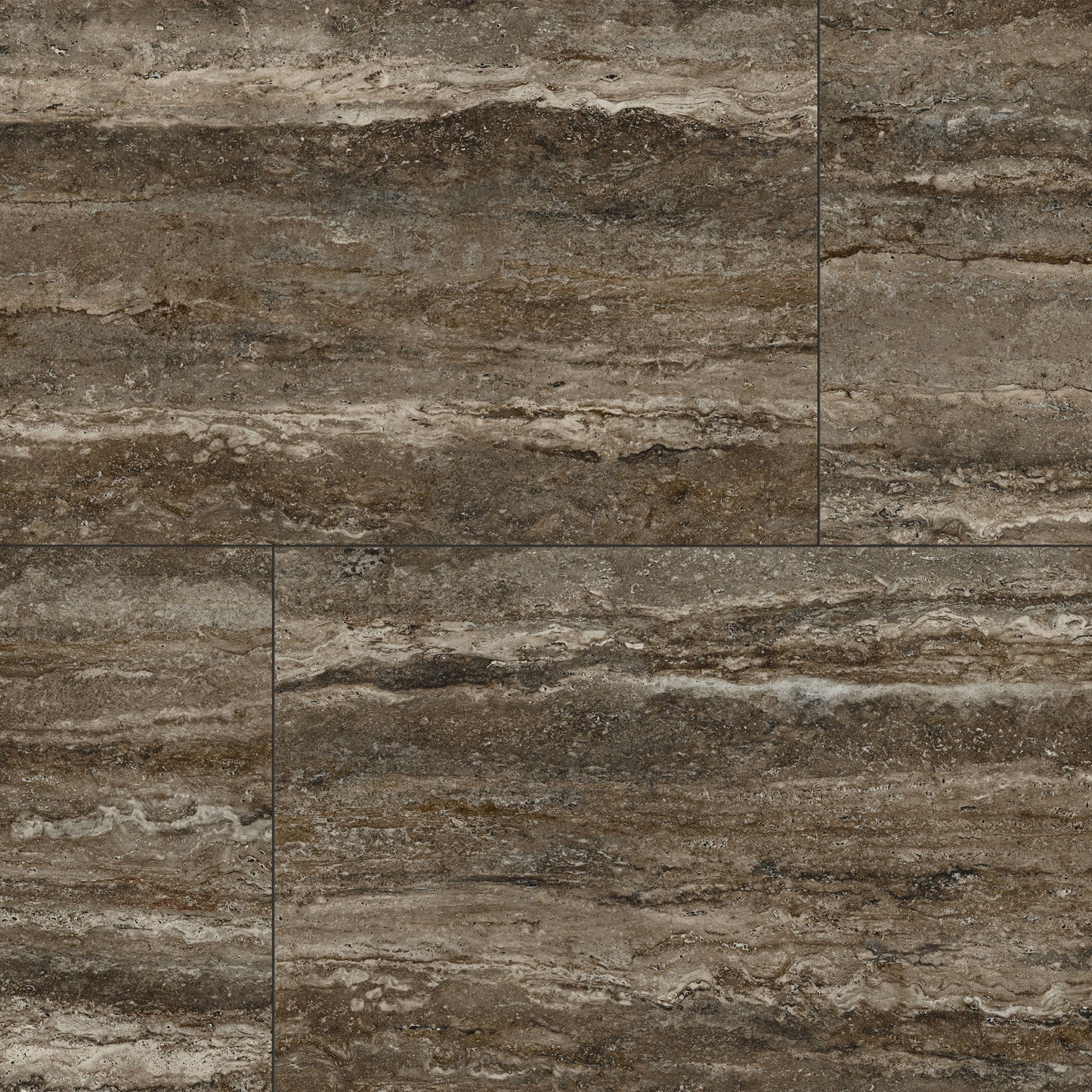 24" x 48" American Travertine Matte Porcelain Floor and Wall Tile