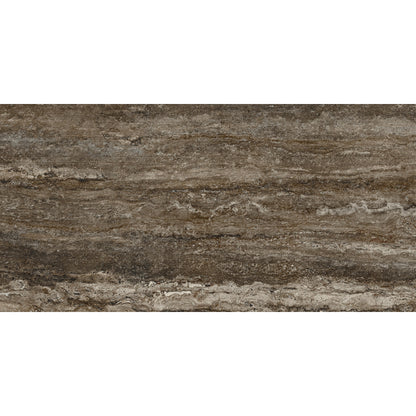 24" x 48" American Travertine Chiseled Porcelain Wall Tile