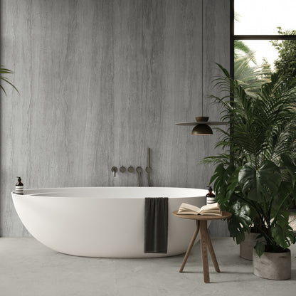 24" x 48" American EcoStone Matte Porcelain Floor and Wall Tile