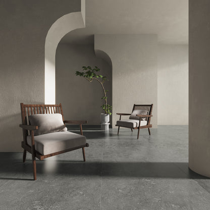 24" x 48" American EcoStone Matte Porcelain Floor and Wall Tile