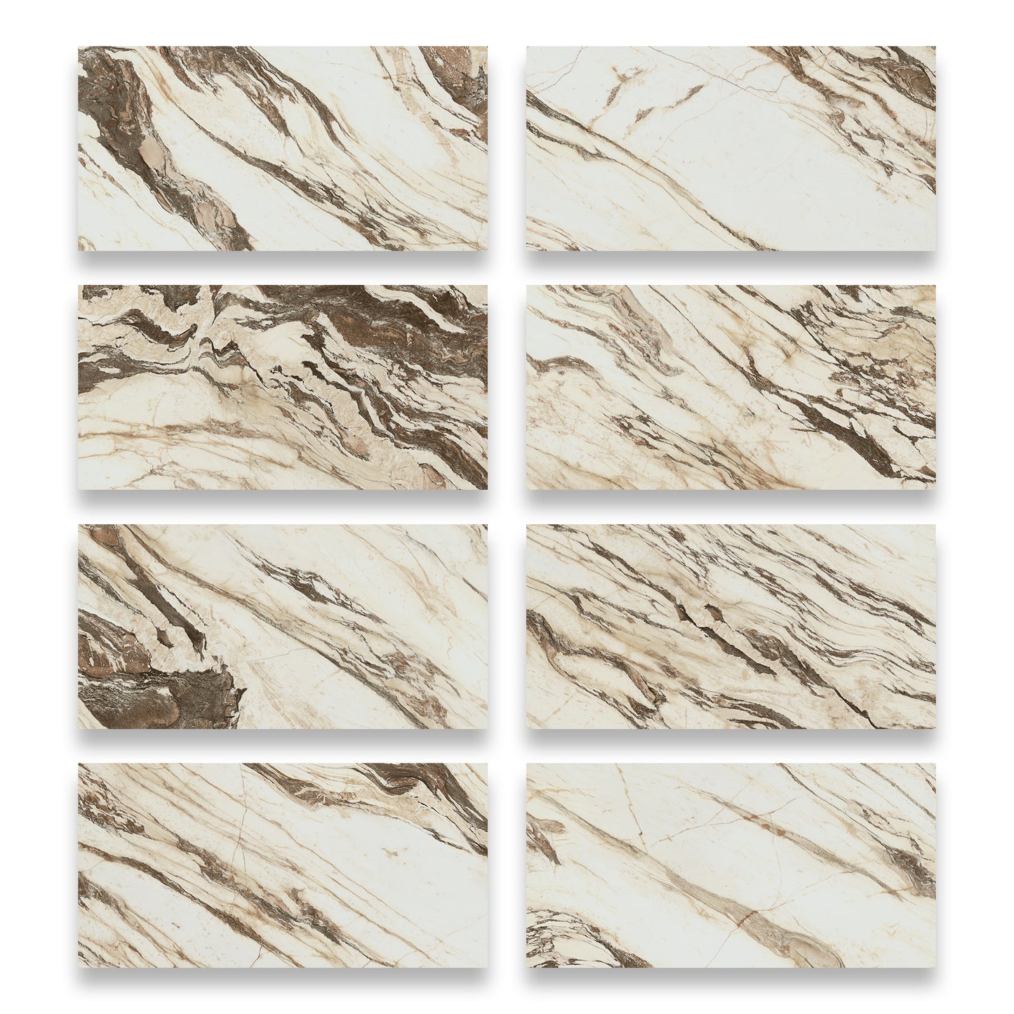 24" x 48" American Symphony Matte Porcelain Floor and Wall Tile