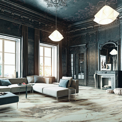 48" x 48" American Symphony Matte Porcelain Floor and Wall Tile