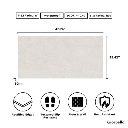 24" x 48" American Elara Matte Porcelain Floor and Wall Tile