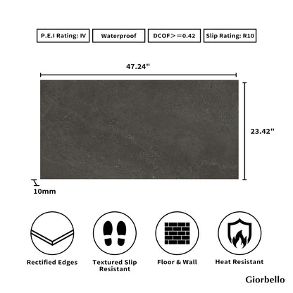 24" x 48" American Elara Matte Porcelain Floor and Wall Tile