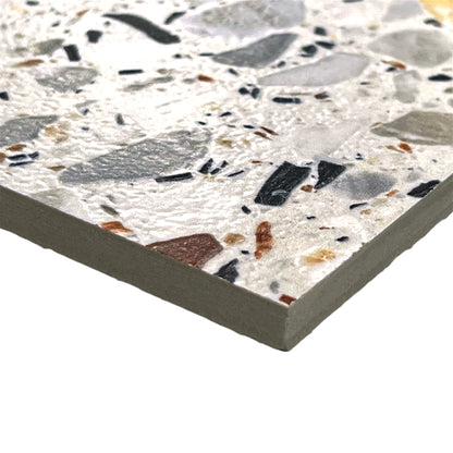 24" x 48" Terrazzo Americana Matte Porcelain Floor and Wall Tile