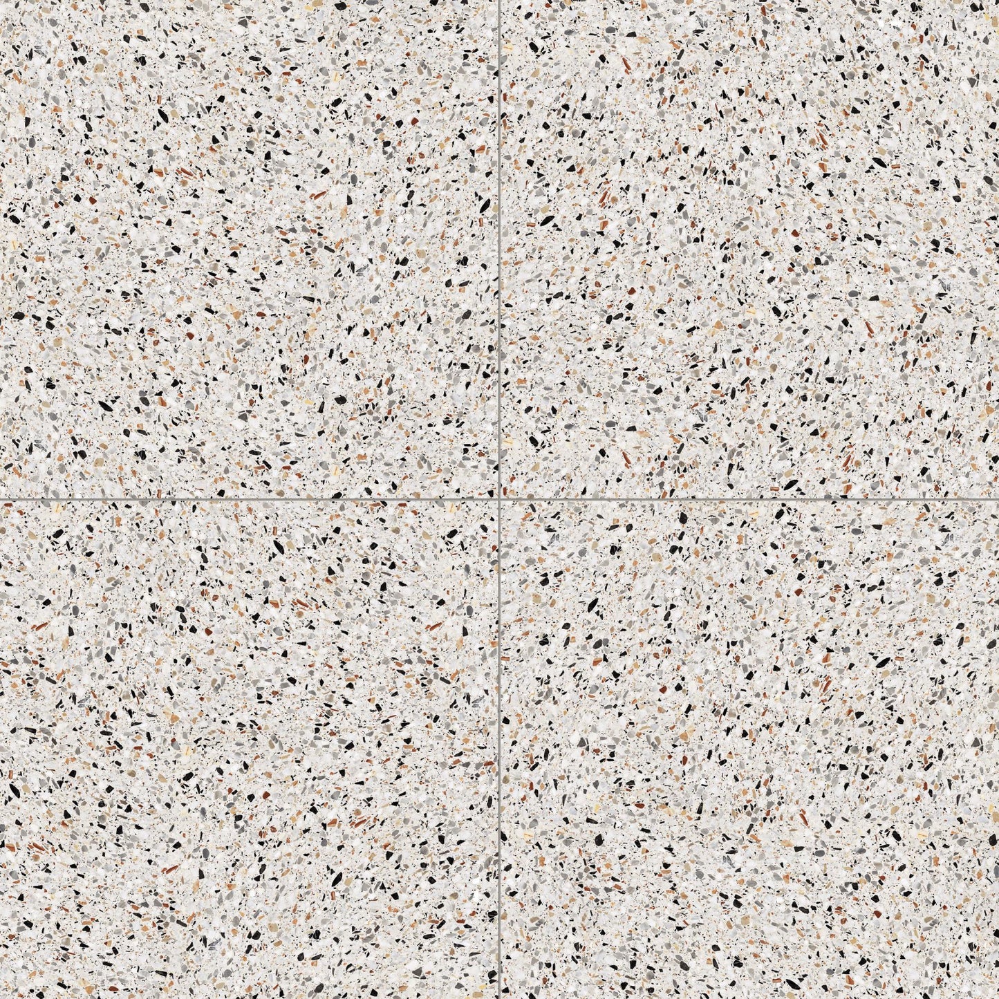 48" x 48" Terrazzo Americana Matte Porcelain Floor and Wall Tile