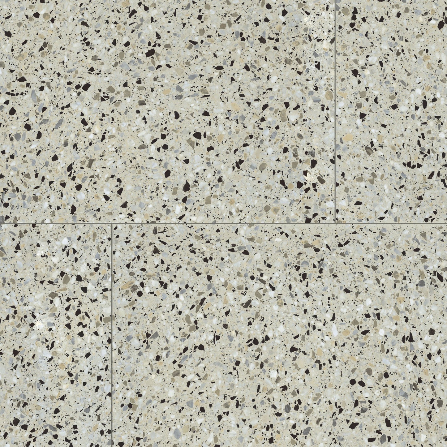 24" x 48" Terrazzo Americana Matte Porcelain Floor and Wall Tile