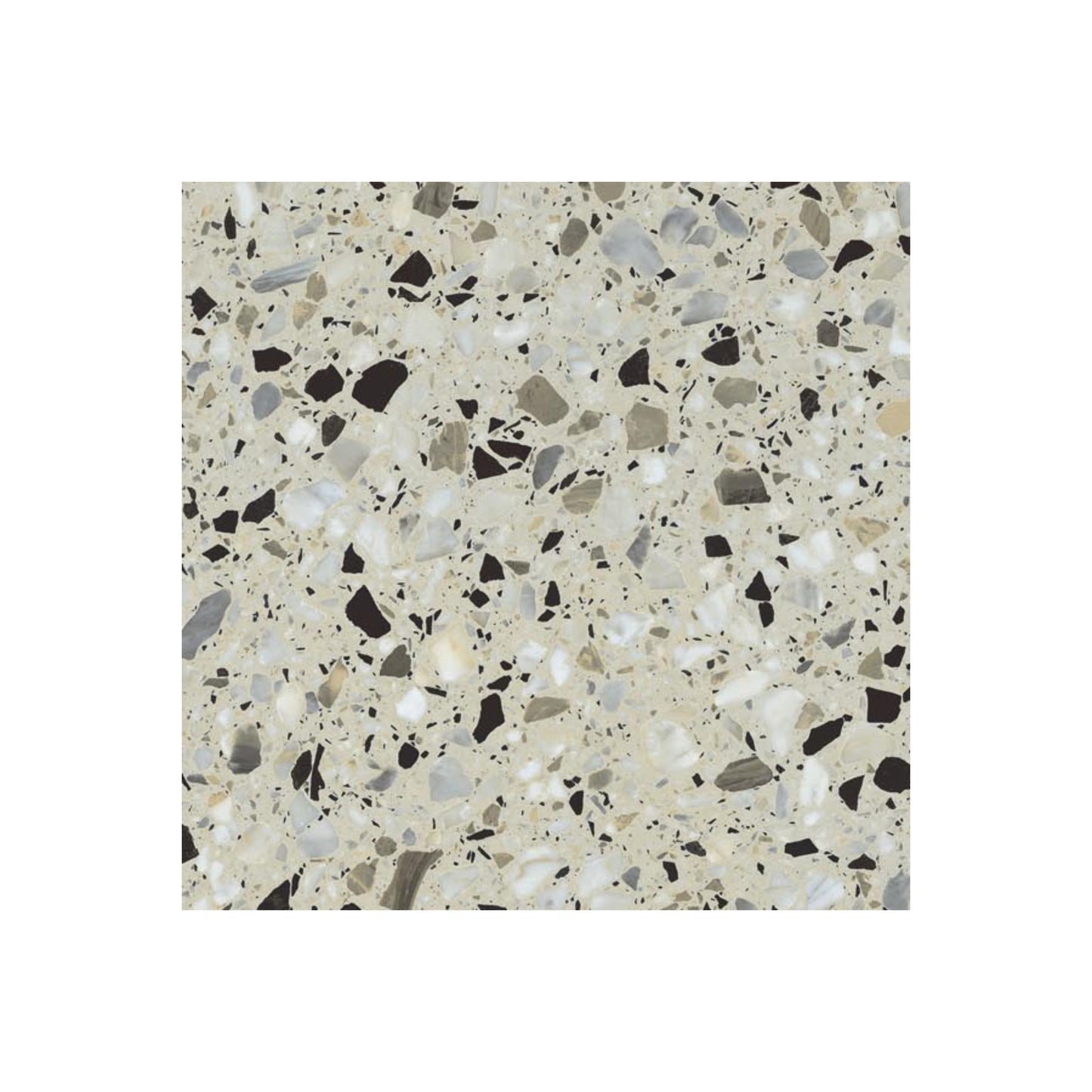 24" x 48" Terrazzo Americana Matte Porcelain Floor and Wall Tile