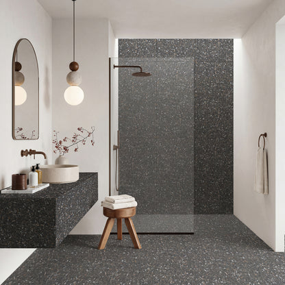 24" x 48" Terrazzo Americana Matte Porcelain Floor and Wall Tile