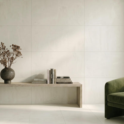 24" x 48" American Theory Matte Concrete Look Porcelain Floor and Wall Tile