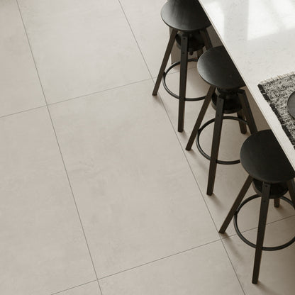 24" x 48" American Theory Matte Concrete Look Porcelain Floor and Wall Tile