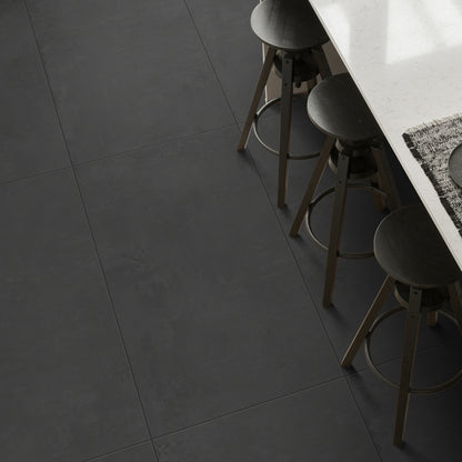 24" x 48" American Theory Matte Concrete Look Porcelain Floor and Wall Tile