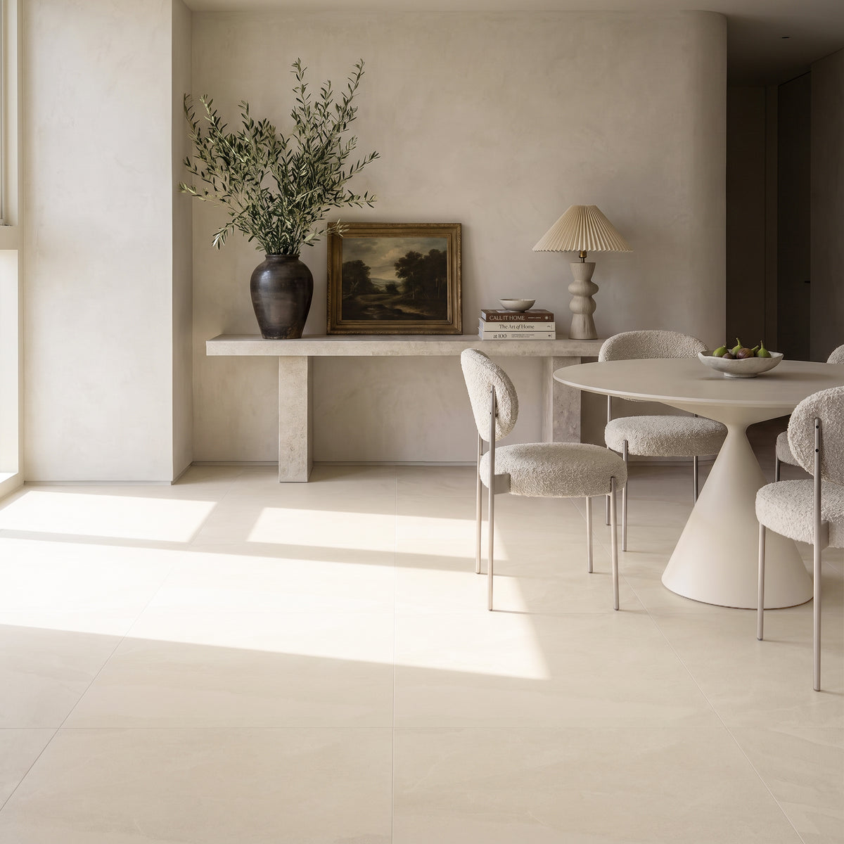 32" x 32" American Balance Matte Stone Look Porcelain Floor and Wall Tile