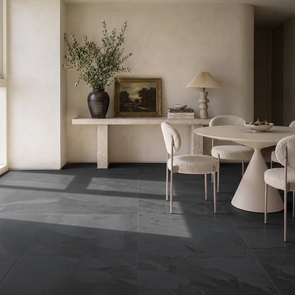 32" x 32" American Balance Matte Stone Look Porcelain Floor and Wall Tile