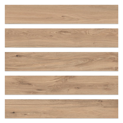 8" x 48" American Arborix Matte Wood Look Porcelain Floor and Wall Tile