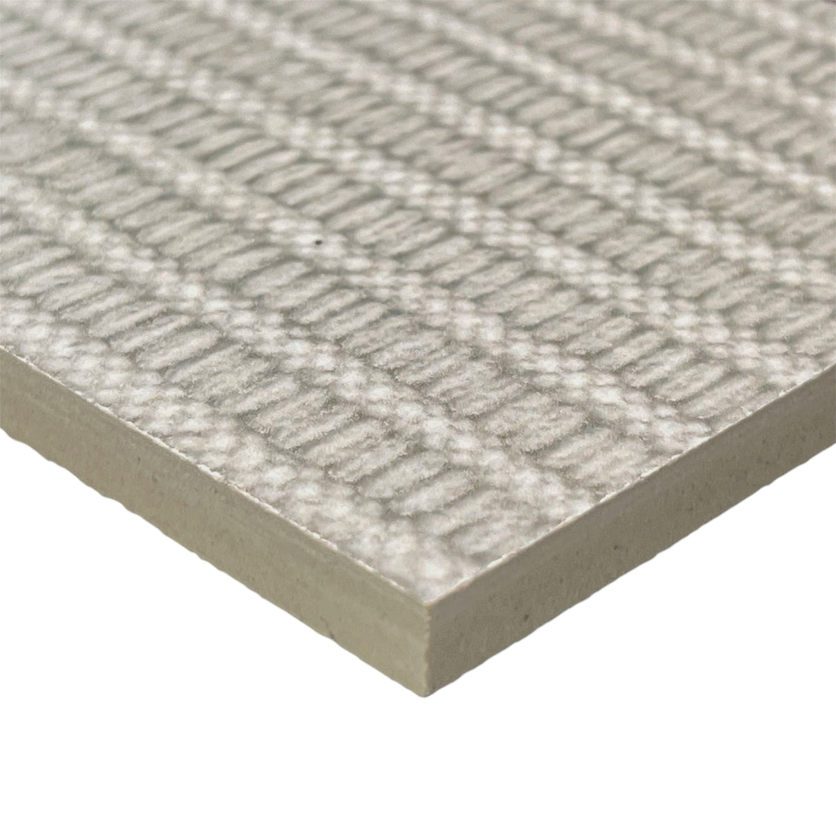 24" x 48" American Weave Matte Fabric Look Porcelain Floor and Wall Tile