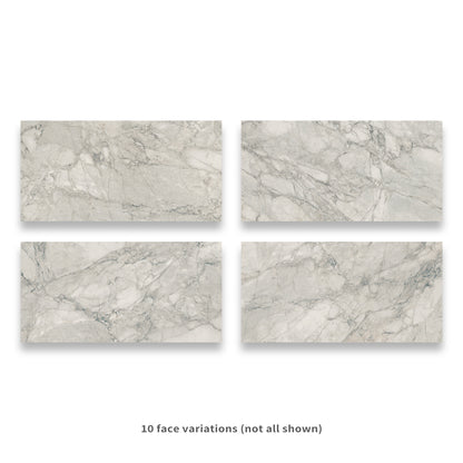 24" x 48" American Linora Matte Marble Look Porcelain Floor and Wall Tile