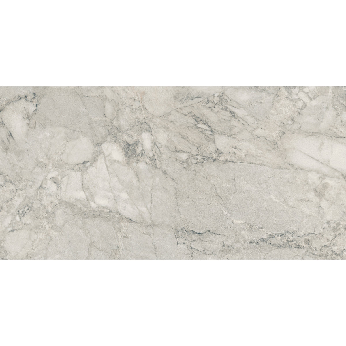 24" x 48" American Linora Matte Marble Look Porcelain Floor and Wall Tile