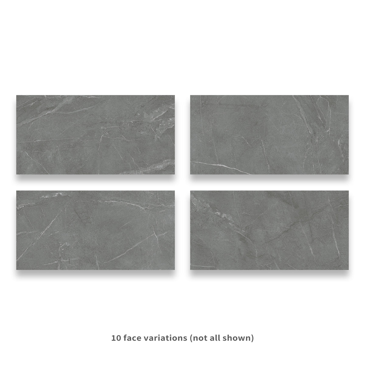 24" x 48" American Linora Matte Marble Look Porcelain Floor and Wall Tile